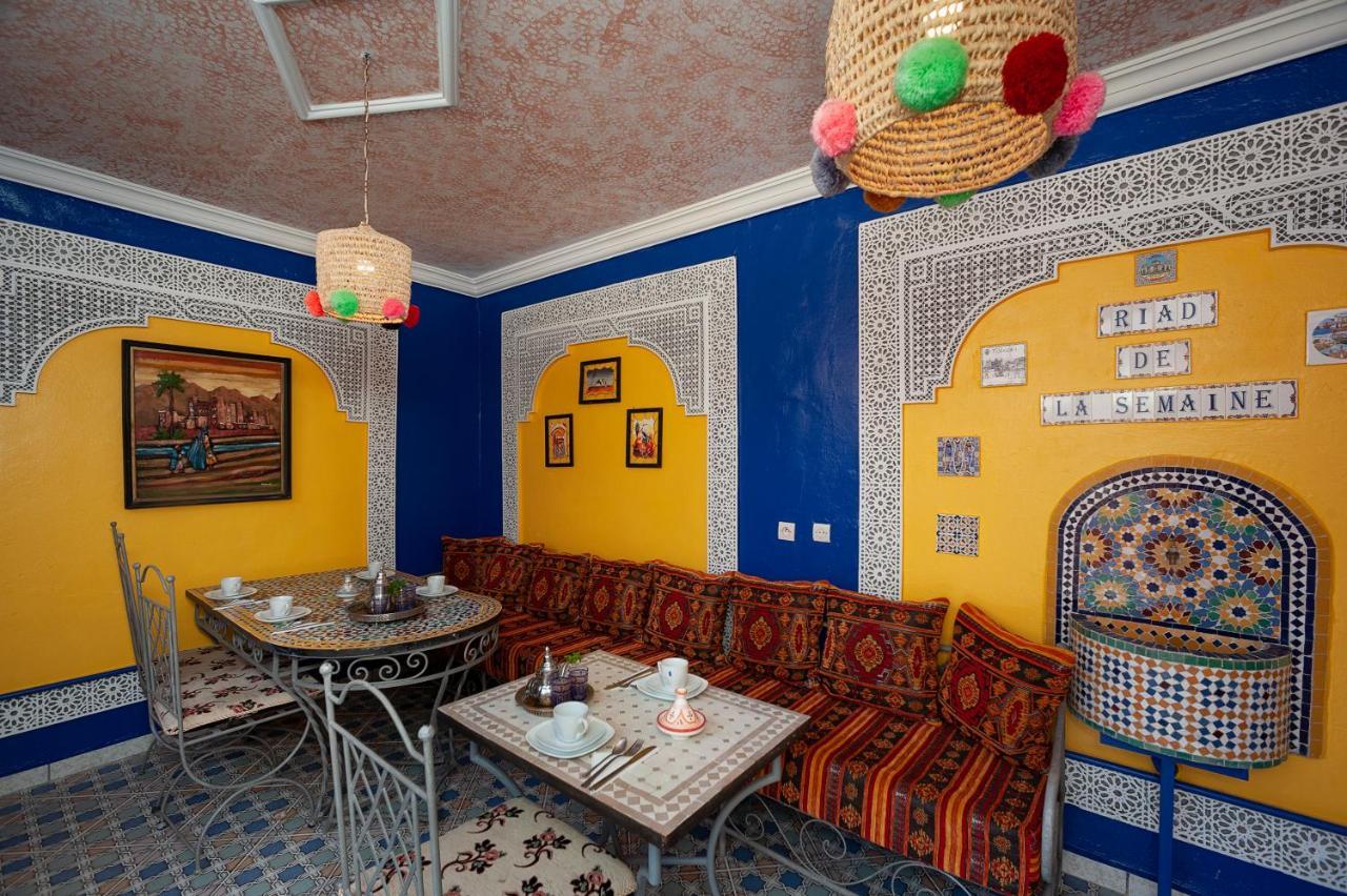 Riad De La Semaine Marrakesh Bagian luar foto
